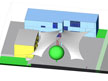 Wetterschutzmembrane Campus Dessau